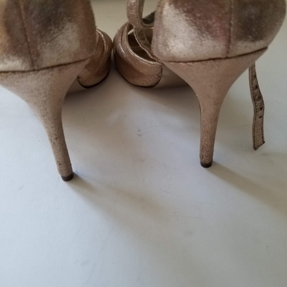 Mia gold slingback heels - Picture 7 of 8